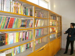 Our sponsored school library project